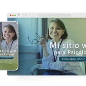 Mi sitio web de diseño para psicólogos.